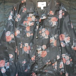 Classic Floral Denim Jacket